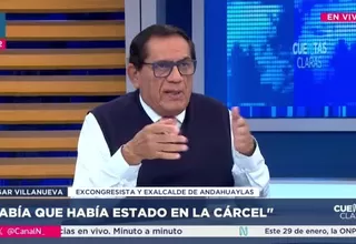 Edgar Villanueva: Sabía que López Chau había estado en la cárcel