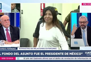 Eduardo Ferrero: Perú no está obligado a dar pronto el salvoconducto a Betssy Chávez
