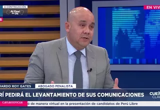  Eduardo Roy Gates: No veo gran problema con una censura o renuncia de José Jerí