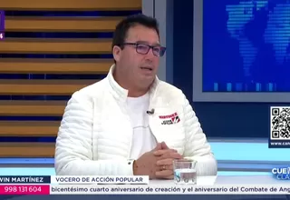 Edwin Martínez: Existe cierto ensañamiento contra miembros de la política nacional