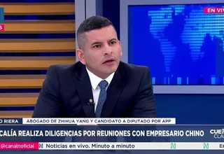 Elio Riera: Jerí ha cometido un acto que no es ético