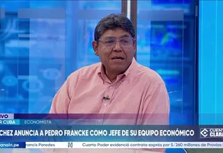 Elmer Cuba: El plan de gobierno de Roberto Sánchez es bastante malo y que habría que reescribirlo