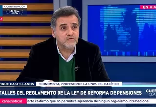 Enrique Castellanos: Es un sin sentido permitir que la gente saque sus fondos de AFP