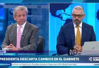Enrique Castillo: El Gabinete Ministerial carece de una estrategia 