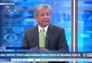 Enrique Castillo: Todo el Perú tiene la seguridad de que Keiko Fujimori será la presidenta