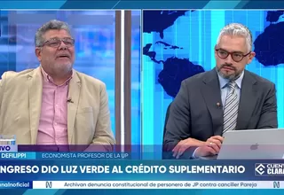 Enzo Defilippi: El Congreso ha aprobado leyes que autorizan gastos que no podemos pagar 