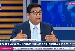 Erwin Siccha: Vizcarra también tenía ingresos como accionista