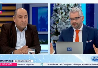 Excongresista Arce: Palacio de Gobierno es una especie de mesa de partes