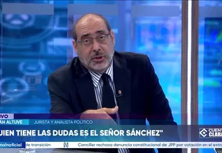 Fernán Altuve: El éxito del proceso electoral es el fracaso de la izquierda