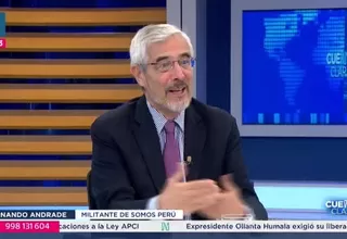 Fernando Andrade: No pensamos que llegaríamos tan rápido a la presidencia