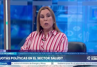 Fiorella Molinelli: Pensaron que Luis Quiroz sería manipulable