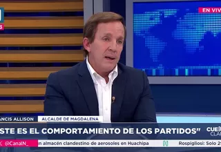 Francis Allison: Se ha vuelto un país donde manda el Parlamento