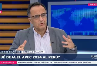 Francisco Belaúnde: México envió una delegación de segundo orden a Perú por APEC