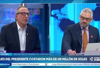 Fuad Khoury: Hay una continuidad de creer que estando en la Presidencia pueden hacer lo que les da la gana