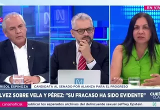 Gálvez se enfrenta a fiscales Vela y Pérez