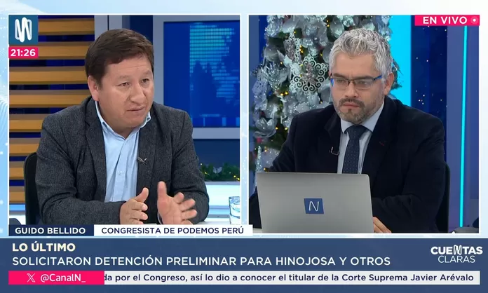 Guido Bellido sobre ley que eliminaba la detención preliminar: Ha sido ...
