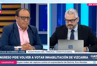 Gustavo Gutierrez Ticse: En ningún caso significa impunidad