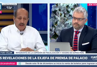 Héctor Valer: "Alianza para el progreso está gobernando con Boluarte"