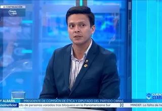 Henry Albañil: A Galarreta le faltó una visión en cuanto a los recursos que el Perú maneja