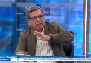Hernando Cevallos: Lo que opina Antauro Humala va por cuenta de Antauro Humala