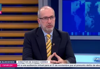 Iván Slocovich: Es positivo tener un presidente que dé la cara 