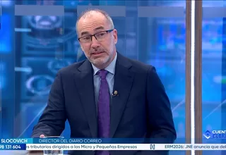 Iván Slocovich: Sería peligroso que Fuerza Popular ponga en riesgo el apoyo de Renovación Popular