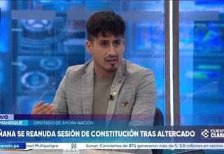Jair Manrique: Tengo el derecho de pensar diferente, no por eso voy a ser un MOVADEF