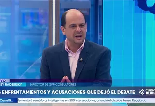 Jeffrey Radzinsky: El formato del debate es complicado porque hay muchos candidatos