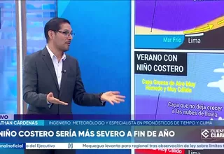Jonathan Cárdenas: En Lima estamos casi 6 grados por encima de los valores normales en la temperatura nocturna