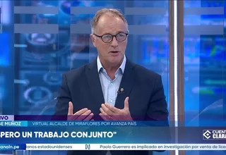 Jorge Muñoz: Vamos a gobernar con los vecinos de Miraflores