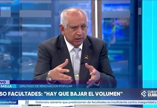 José Baella: Existe un desgaste en la relación entre diputados y senadores 