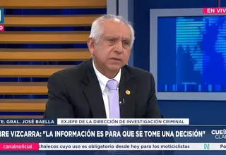José Baella: La Policía puede hacer uso de sus armas con contundencia