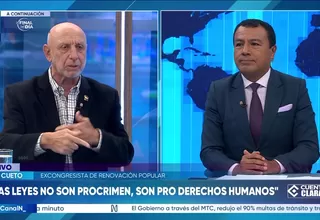 José Cueto: Hubiera esperado más acciones radicales en el gobierno de Keiko Fujimori