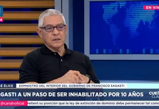 José Elice sobre acusación constitucional en su contra