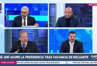 José Jerí asume la presidencia tras vacancia de Boluarte
