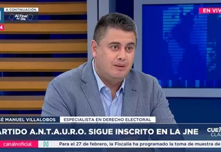 José Manuel Villalobos sobre la situación del partido A.N.T.A.U.R.O