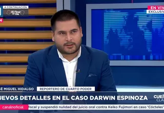 José Miguel Hidalgo explica el vínculo entre Darwin Espinoza y Sada Goday