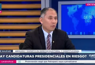 José Naupari: En el caso de López Chau ni hubo sentencia