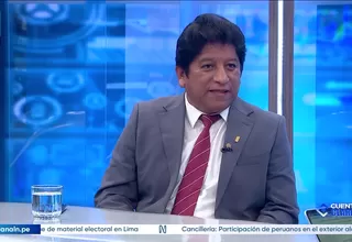 Josué Gutiérrez: "Está claro que falló la ONPE"