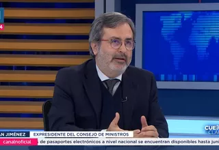 Juan Jiménez: El contexto nos dice que Boluarte no debe seguir viajando