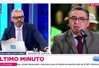 Juan José Santivañez: Captura del Monstruo representa un golpe duro contra la criminalidad