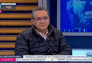 Juan José Santiváñez: "Si Dina Boluarte seguía, el Frontón sería una realidad"