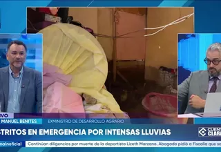 Juan Manuel Benites: El norte se podría poner peor