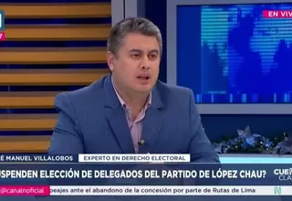 Juan Manuel Villalobos: Pedro Castillo no puede postular, según la Constitución