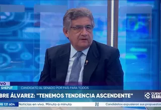 Juan Sheput sobre Álvarez: "Tenemos tendencia ascendente"