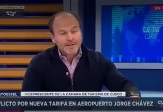 Juan Stoessel: "El tema Machu Picchu no se ha resuelto"