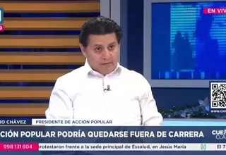 Julio Chávez: La ONPE no puede garantizar las elecciones de un partido