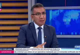 Julio Corcuera: En el Perú los delincuentes no le tienen miedo a la cárcel