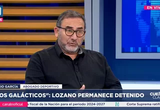 Julio García: La FPF está afectada casi al 100% tras la detención de Lozano