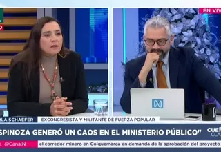 Karla Schaefer: No hay trabajadores fantasma en Fuerza Popular